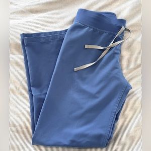 Figs Livingston scrub pants Ciel Blue Small